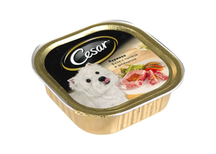 Корм для собак Цезарь (Cesar): состав, цены, отзывы