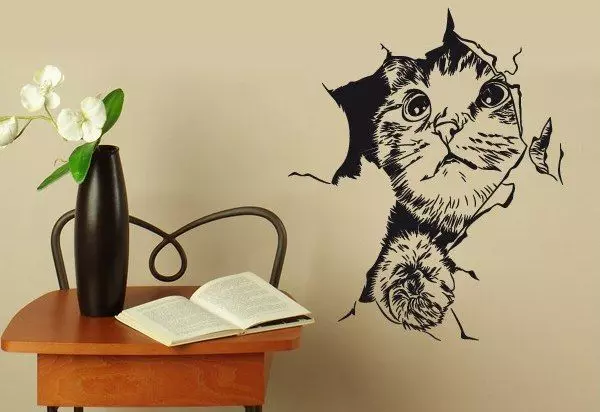 Трафареты для рисования кошек