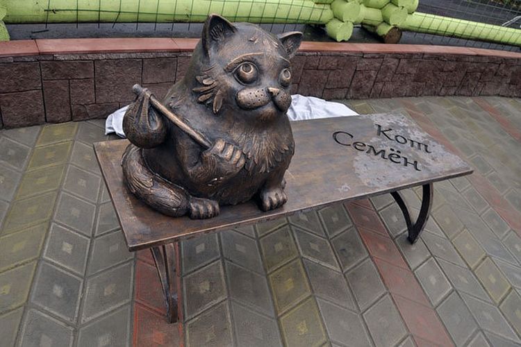 Памятник коту Семену