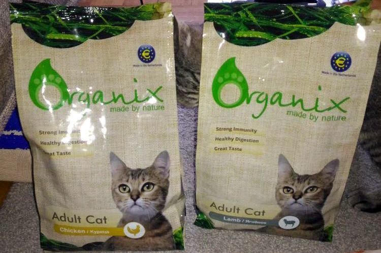 Корм для кошек Органикс
