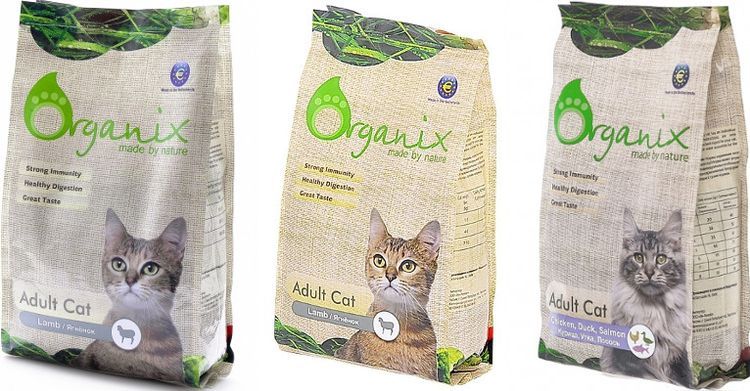 Сухой корм для кошек Органикс