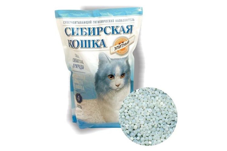 Силикагелевый наполнитель "Сибирская кошка"