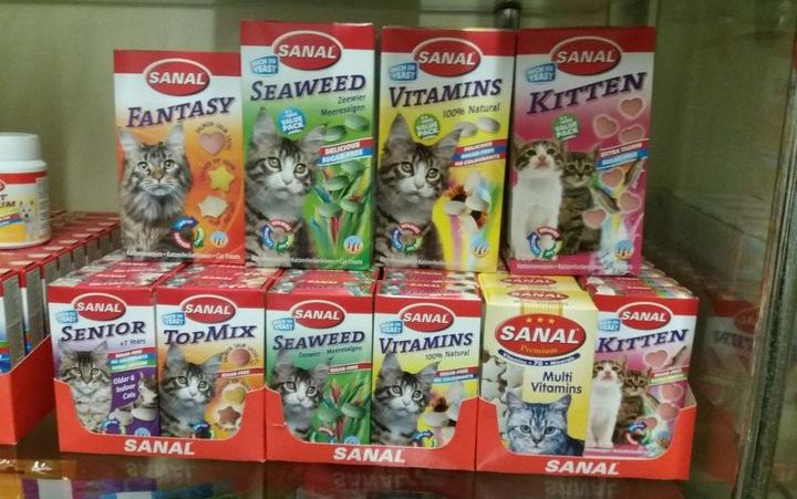 Витамины Санал для кошек