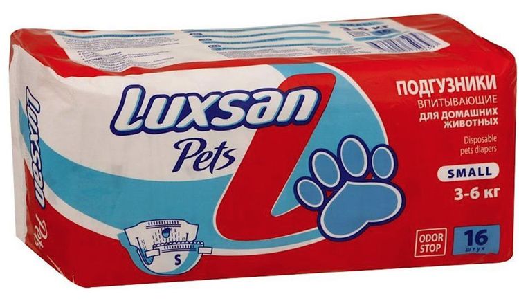 Памперсы для собак LUXSAN Premium