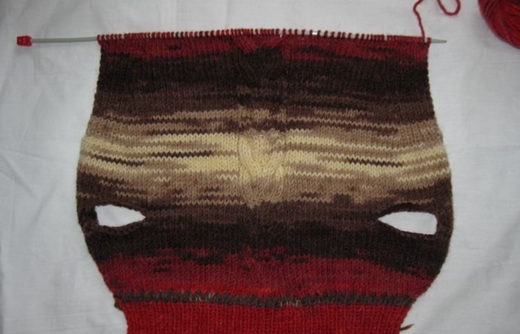 Вязание свитера для собаки