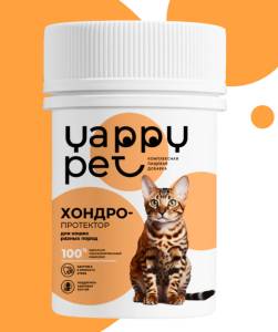 Хондропротектор Yappi Pet для кошек